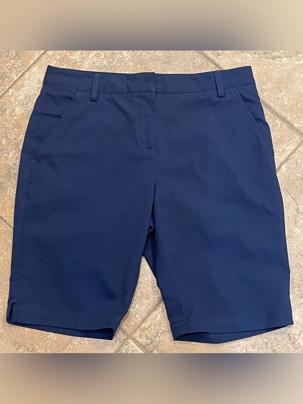 Puma Women's Deep Blue Bermuda golf shorts